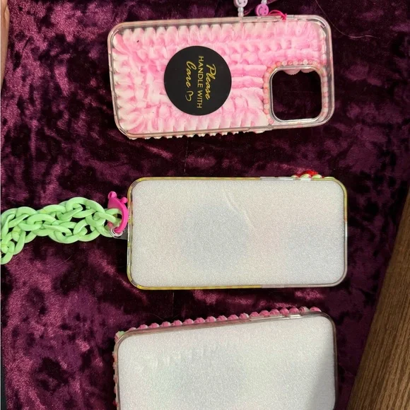 (3) strawberry shortcake phone cases for 14 Pro Max bundle of 3 - Picture 3 of 5